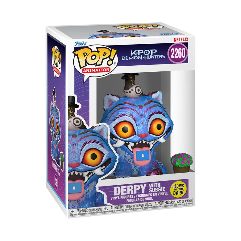 0889698946933 - Tiger mit Vogel (Pop! Animation)(Glow in the Dark) Vinyl Figur 2260 Funko Pop! multicolor