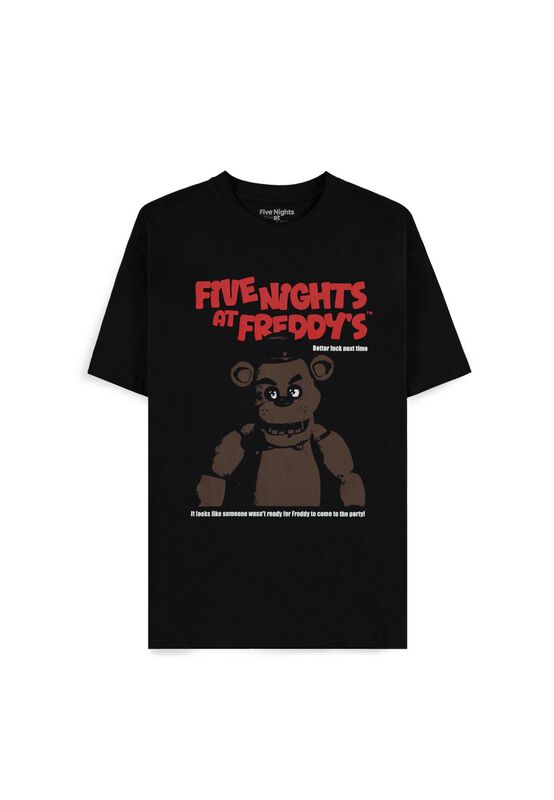 8718526421101 - Five Nights At Freddys Better Luck Next Time T-Shirt schwarz in XL