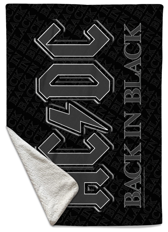 AC/DC  Blankets - Back in Black - multicolour - ACDC Blankets