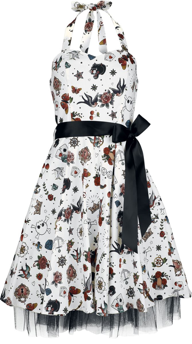 4068143374118 - Free Spirit Kleid Mittellanges Kleid weiß in XXL