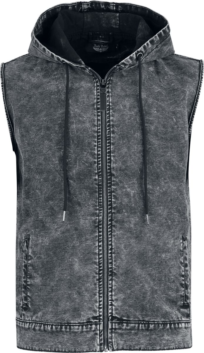 Rock Rebel by EMP Original Sinner Weste Weste grau in S Q226-000606