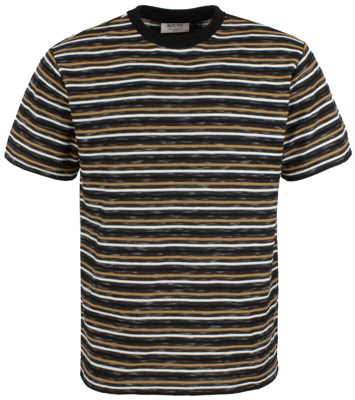 Indicode T-Shirt - INGypso - M bis XXL - für Männer - Größe XL - schwarz