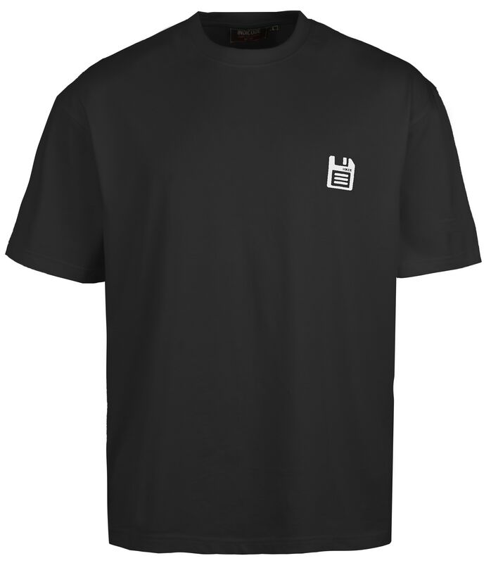 Indicode T-Shirt - INFour o four - M bis XXL - für Männer - Größe XXL - schwarz