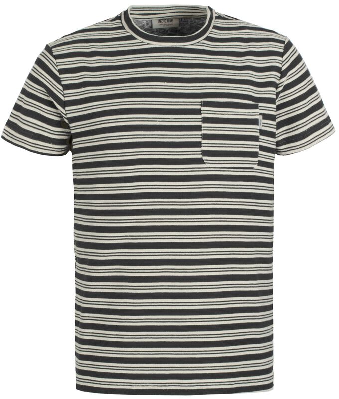 Koszulka Indicode - T-shirt INDrip - Mężczyźni - czarny