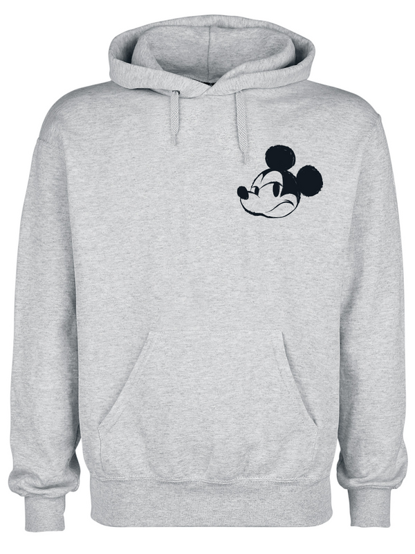 4069225052603 - Mickey Mouse Kapuzenpullover grau meliert in M