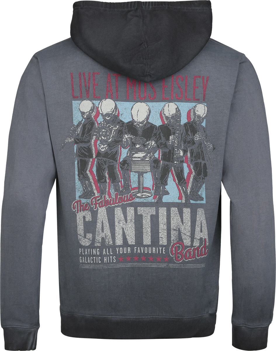 4055585609489 - Cantina Band Kapuzenpullover multicolor in L 4055585609489 - Cantina Band Kapuzenpullover multicolor in L