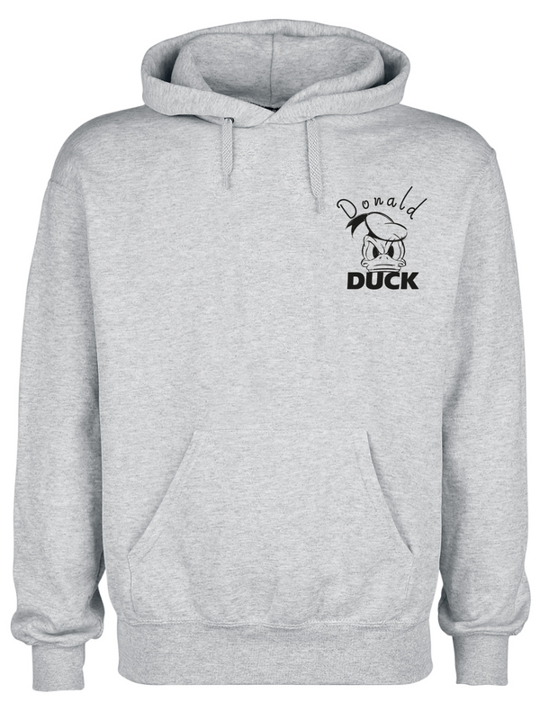 4069225053389 - Angry Donald Kapuzenpullover grau in M