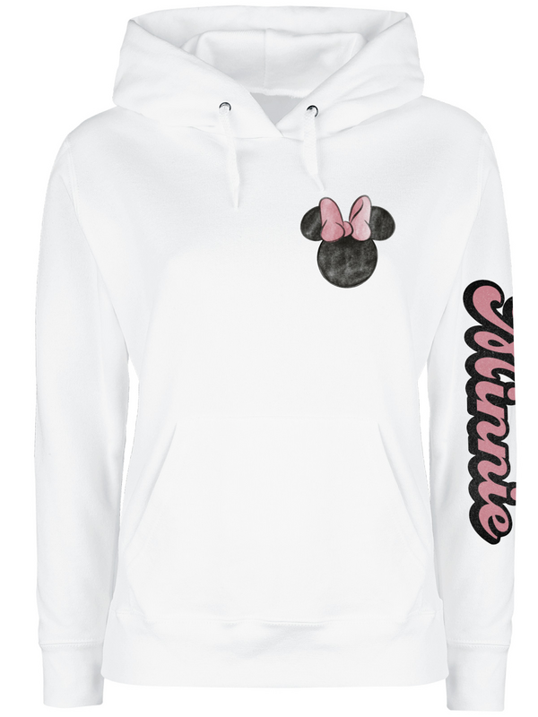 4069225053310 - Minnie Beauty Kapuzenpullover weiß in S
