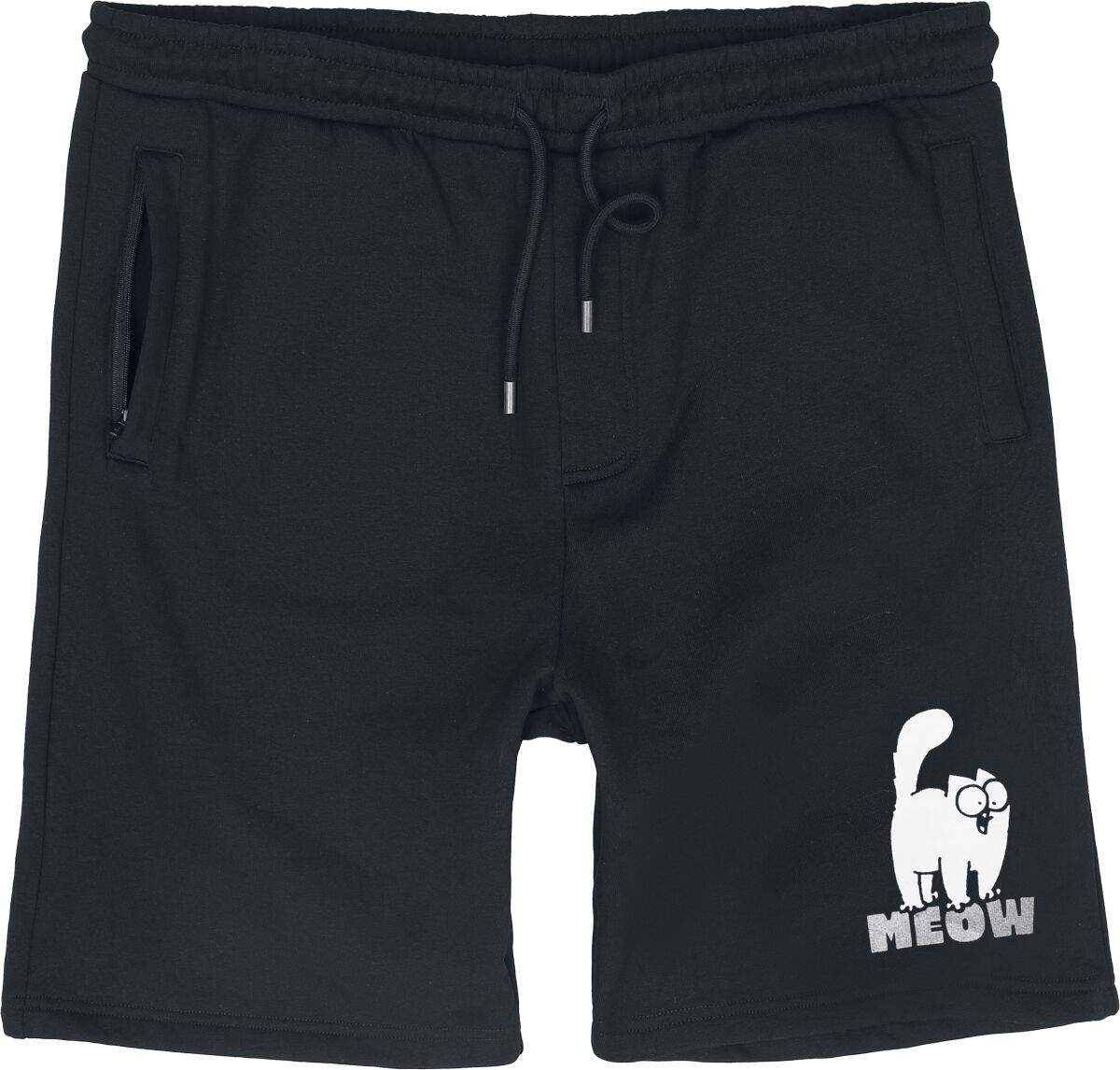 4250979887225 - Simons Cat Simon´s Cat Short schwarz in 3XL