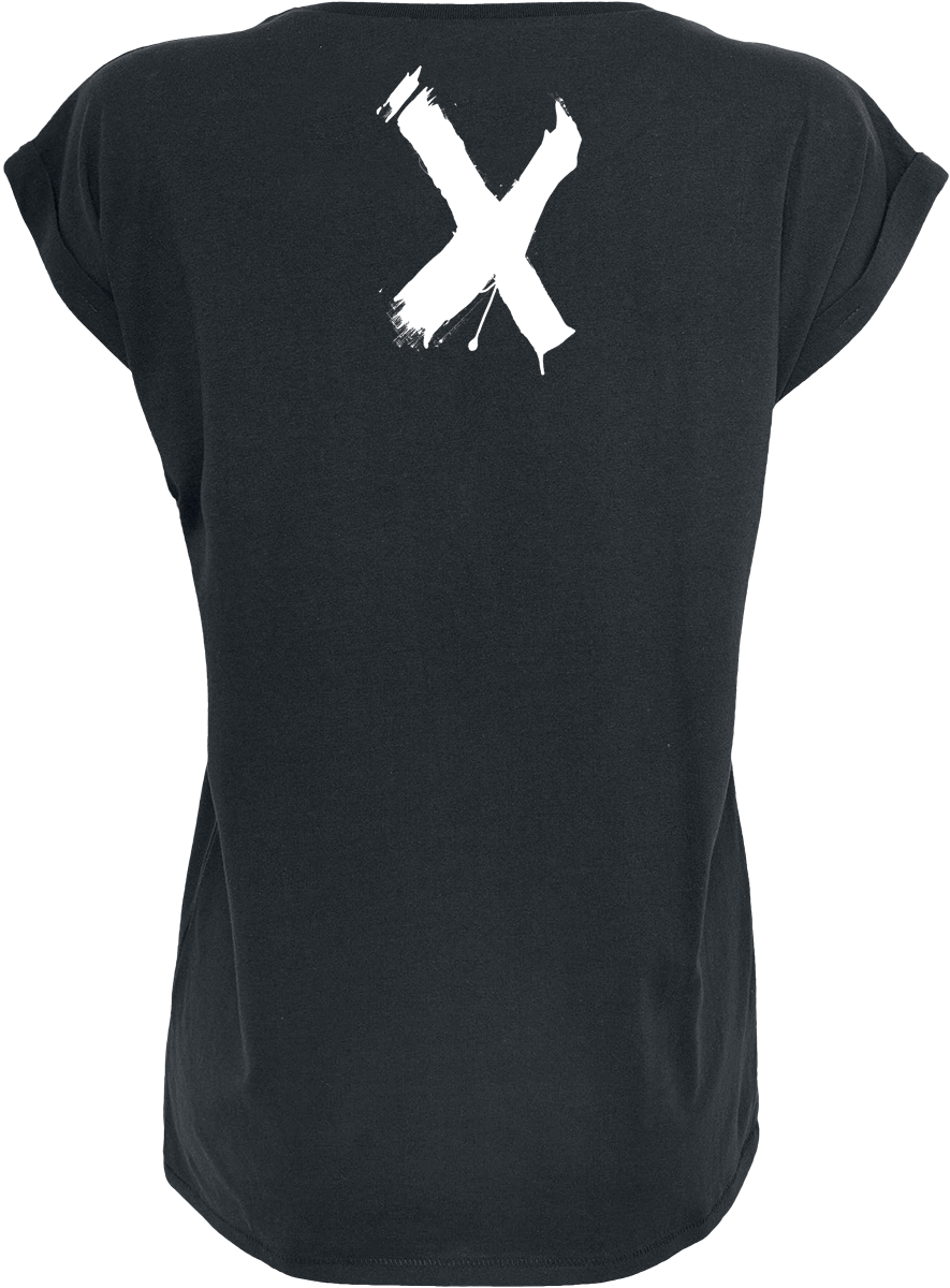 4068143377805 - Arcane - Butterfly T-Shirt schwarz in M 4068143377805 - Arcane - Butterfly T-Shirt schwarz in M