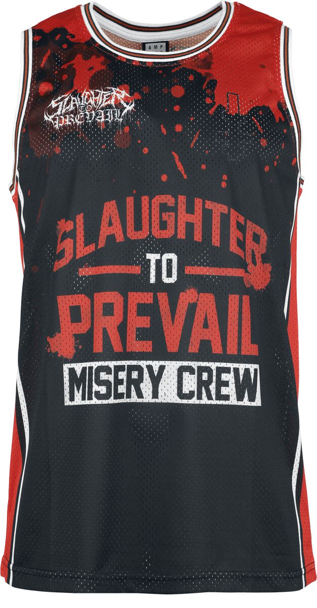 Slaughter To Prevail Trikot - Amplified Collection - BB Vest - S bis 5XL - für Männer - Größe XXL - multicolor  - Lizenziertes Merchandise!