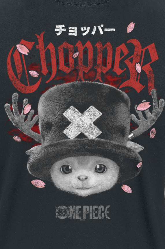5052777996296 - Onr Piece -Chopper Heavy Metal T-Shirt schwarz in L