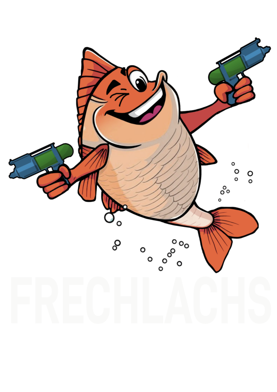 4068143381550 - Frechlachs T-Shirt schwarz in M