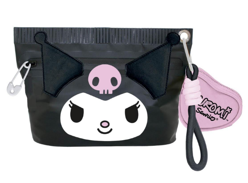 Hello Kitty Anime Travelling Bag - Kuromi - black