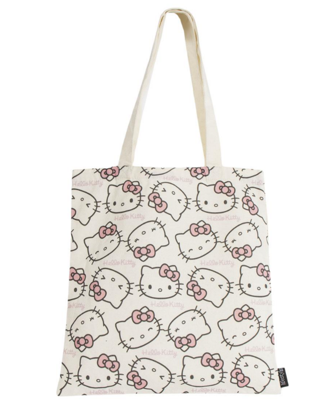 Hello Kitty Anime Fabric bag - Hello Kitty - natural