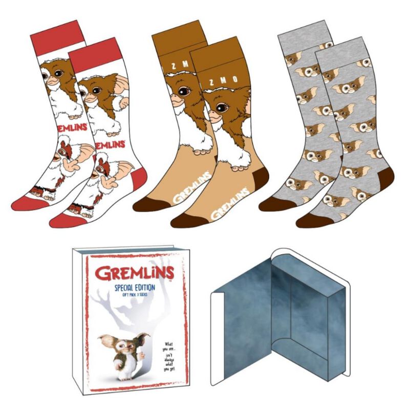 Gremlins Sokken - Gizmo - One Size - Voor Vrouwen - Meerkleurig