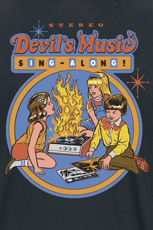 4068143379557 - Devils Music Sing Along T-Shirt schwarz in XL