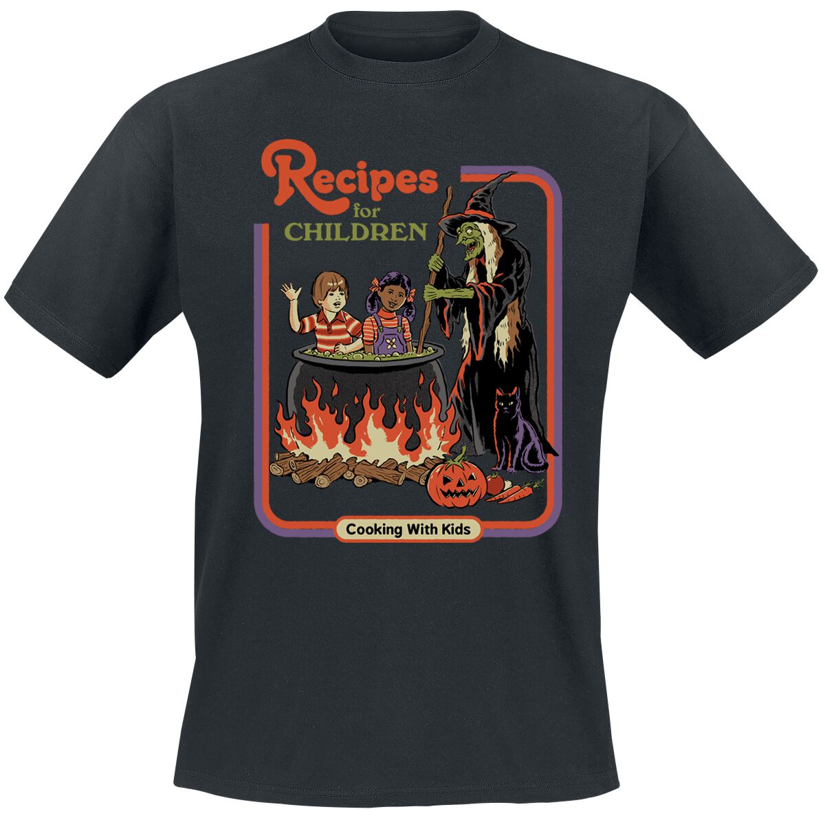 4068143380003 - Recipies For Children T-Shirt schwarz in XL