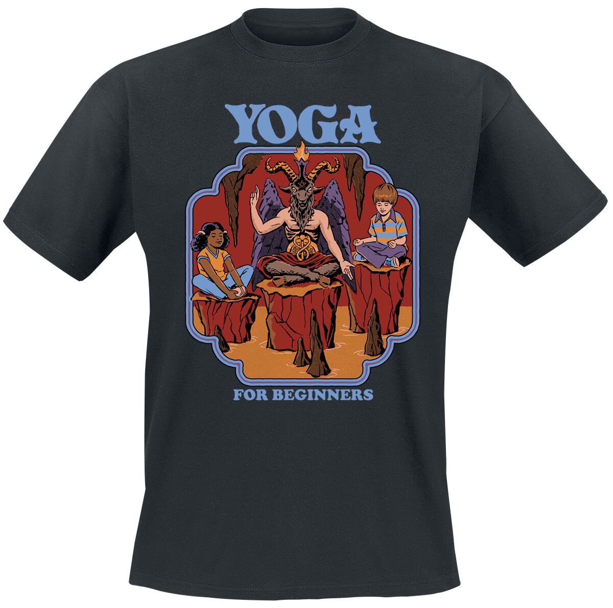 4068143380058 - Yoga For Beginners T-Shirt schwarz in XL