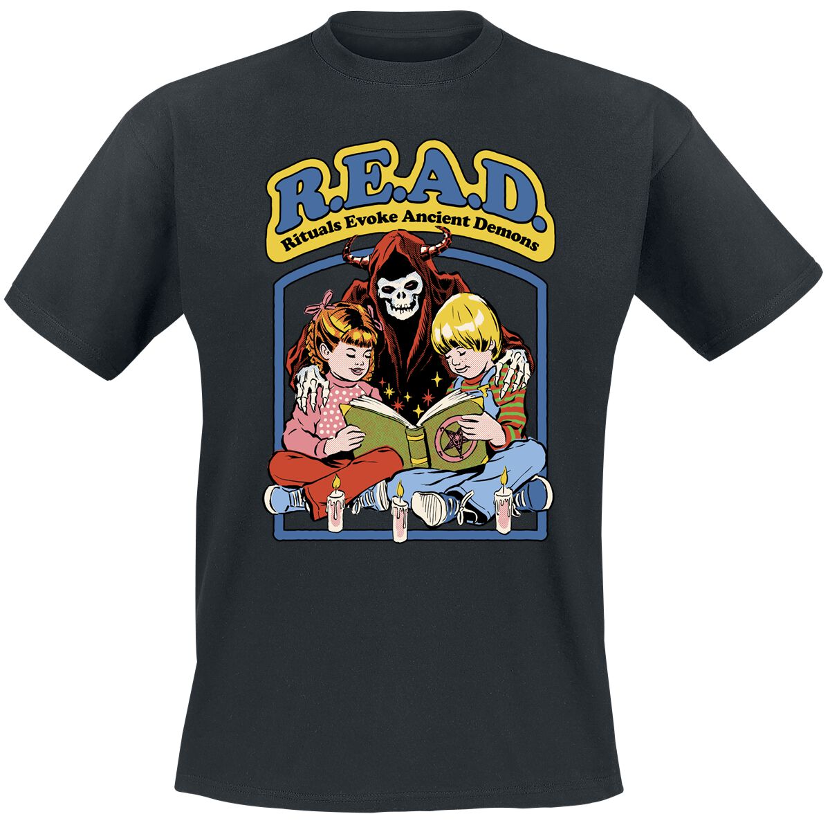 4068143380089 - READ T-Shirt schwarz in M