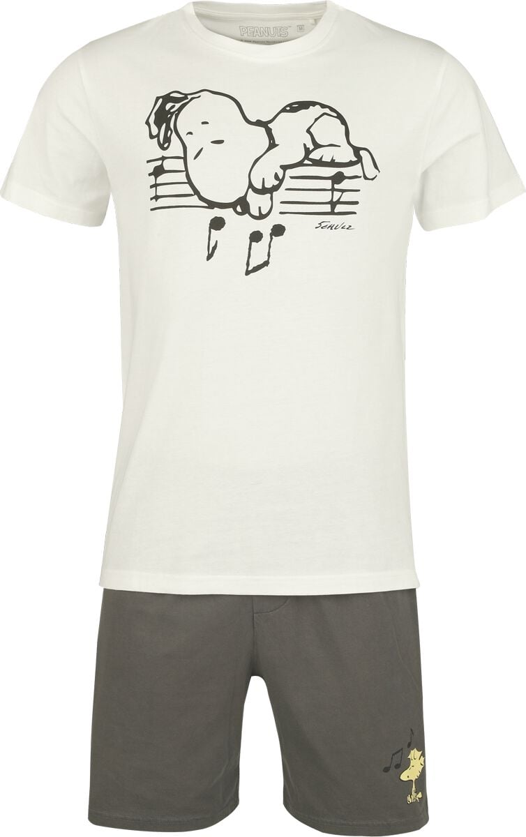 Peanuts  Pyjama - Snoopy und Woodstock - for Men - multicolour - EMP Exclusive!