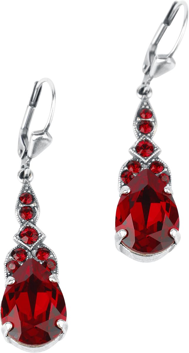 4250558403846 - Herzträne Ohrring silberfarben