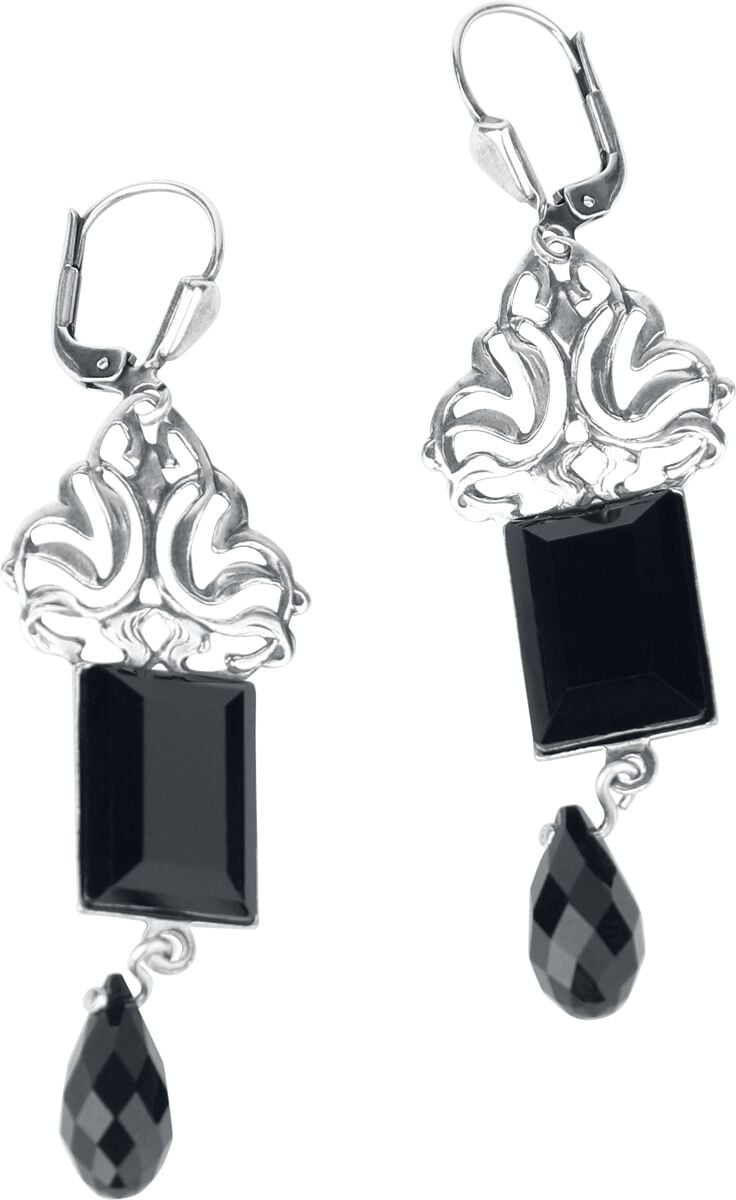 4250558403952 - Nachtblatt Ohrring silberfarben