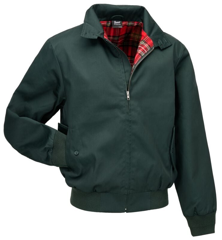 Rockabilly Bomberjacke - Lord Canterbury - S bis 5XL - für Männer - Größe 5XL - flaschengrün - Männer - male