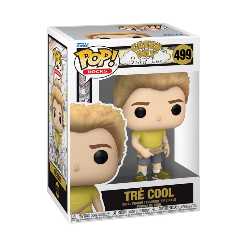 Green Day - Tre Cool (Basket Case) Vinyl Figur 499 - Funko Pop! - Funko Shop Europe