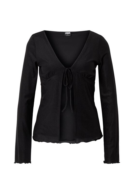 Urban Classics  Cardigan - Women’s Mesh Cardigan - for Women - black