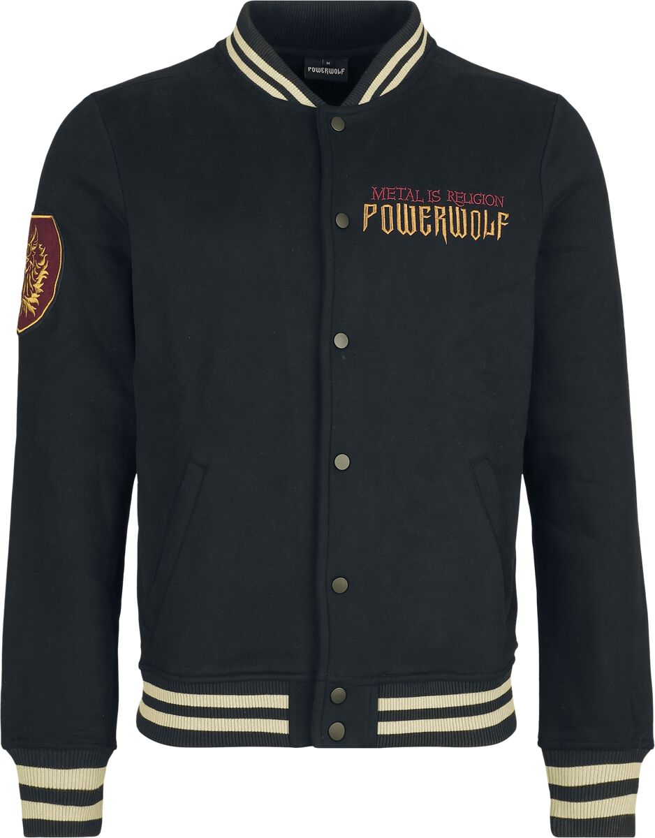 Powerwolf Collegejacke - Metal is Religion Varsity Jacket - S bis 5XL - für Männer - Größe XXL - multicolor  - EMP exklusives Merchandise!