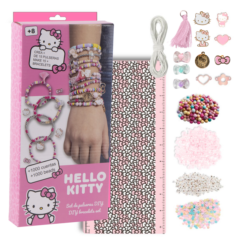 Braccialetto Anime di Hello Kitty - Helloy Kitty - DIY - Armband Set multicolore