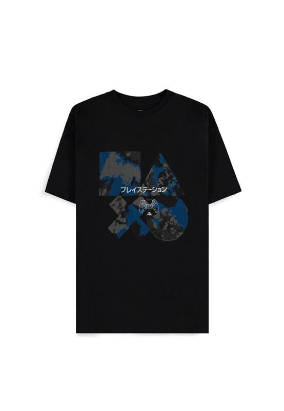 T-Shirt  di Playstation - Controller Japan - Uomo - nero