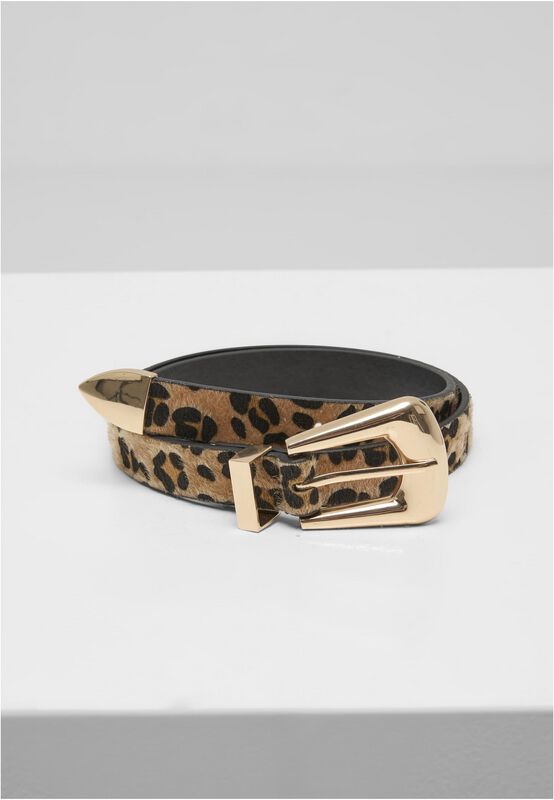 Urban Classics Gürtel - Small Leo Belt - für Damen - leopard