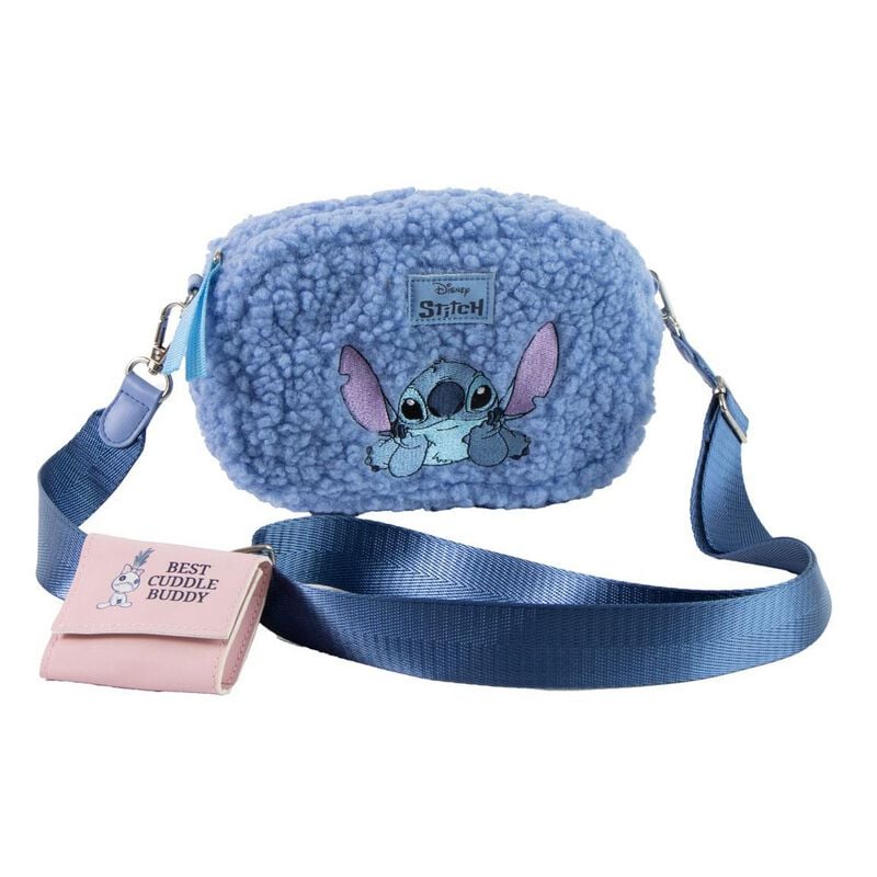 8445484515237 - Stitch - Best Cuddle Buddy Handtasche blau