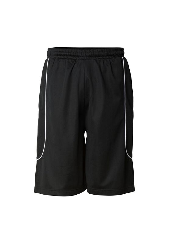 Short - Piping Mesh Shorts - S bis 4XL - für Männer - Größe XL - schwarz - Männer - male