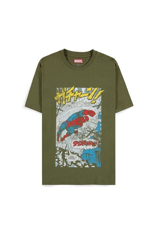 8718526416657 - Comic Style T-Shirt oliv in L