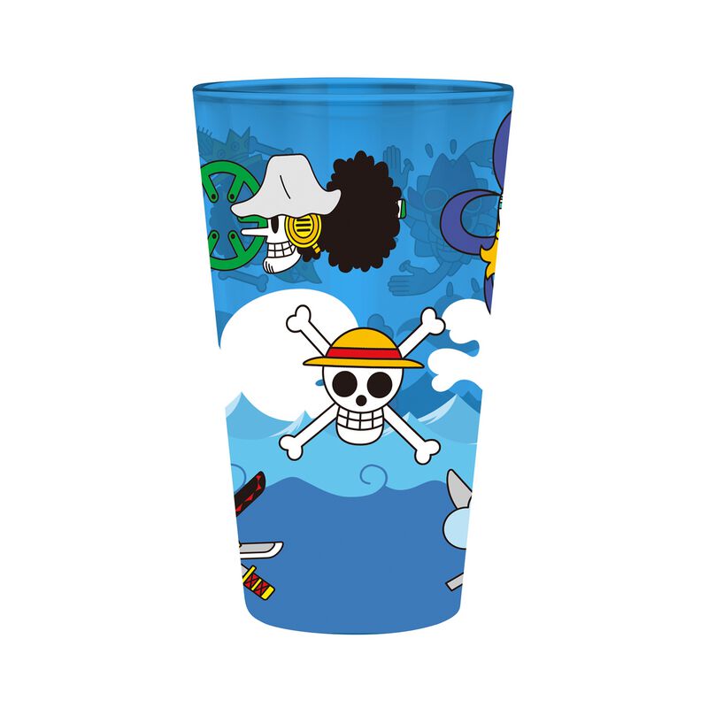 One Piece Multicolore Bicchiere Anime Di - Skulls - Non Specificato