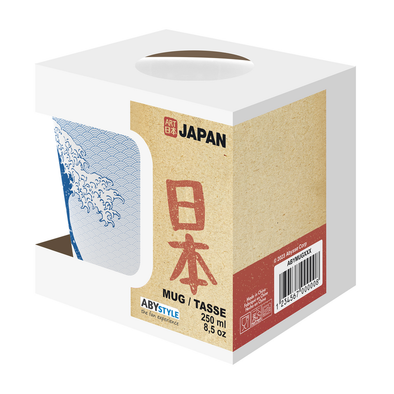 Thumbnail - Hokusai Great Wave Great Wave Tasse multicolor