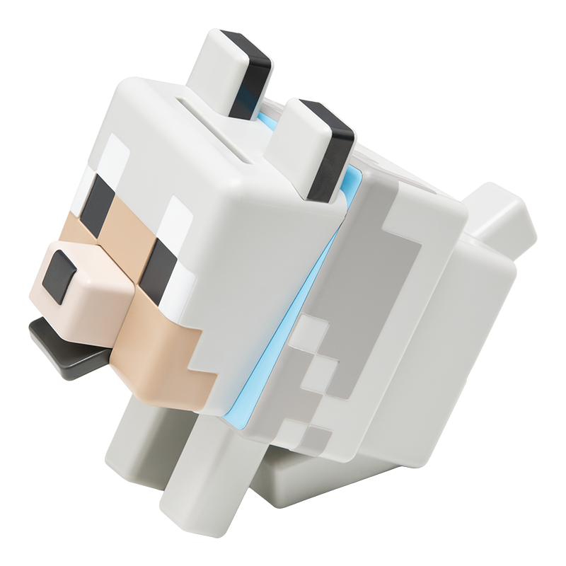 Thumbnail - Minecraft Wolf Money Bank Spardose multicolor