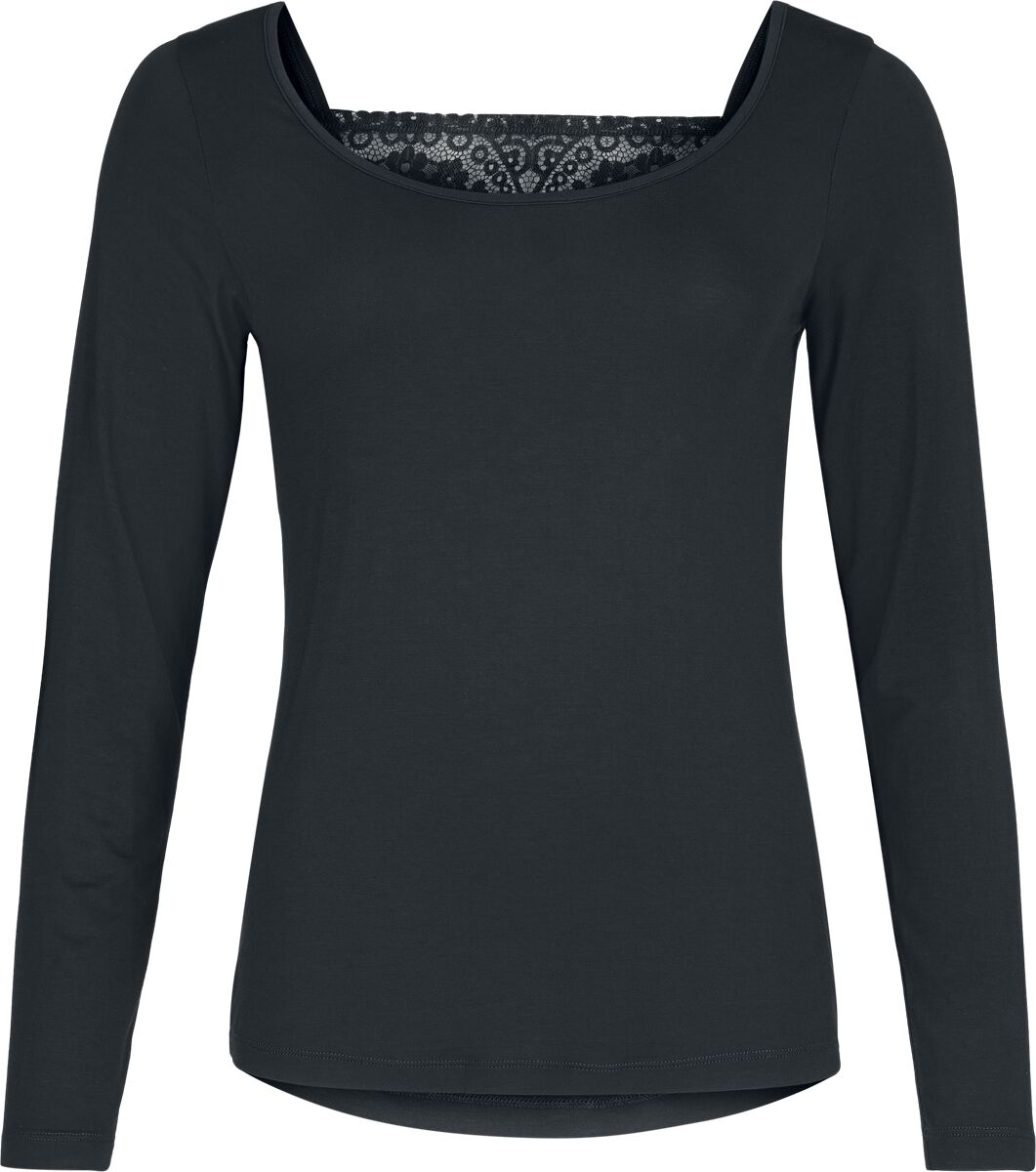 Black Premium by EMP Langarmshirt - Essential - S bis XXL - für Damen - Größe S - schwarz