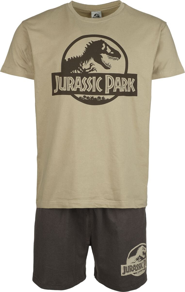 Pigiama  di Jurassic Park - Logo - Uomo - multicolore