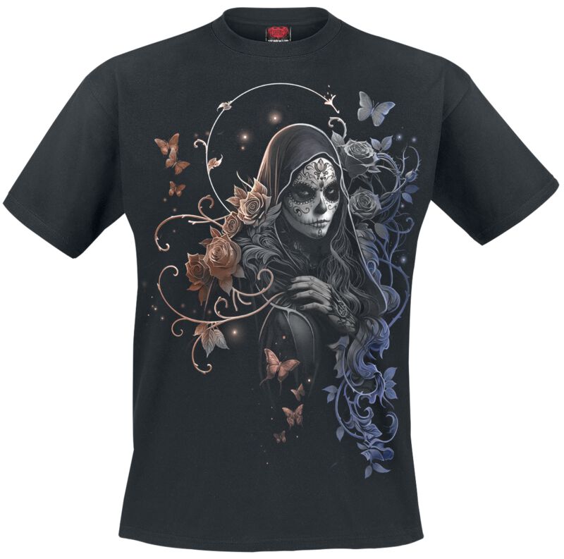 Spiral T-Shirt - GOTHIC GRACE - T-Shirt - S bis 4XL - für Männer - Größe S - schwarz