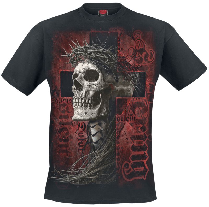 Spiral T-Shirt - SILENT SUFFERING - T-Shirt - S bis 4XL - für Männer - Größe XXL - schwarz
