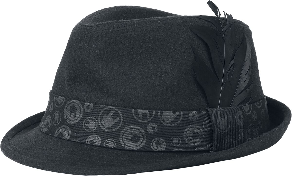 Hut im Trachten Style von EMP Special Collection für Männer in schwarz- Oktoberfest mal anders