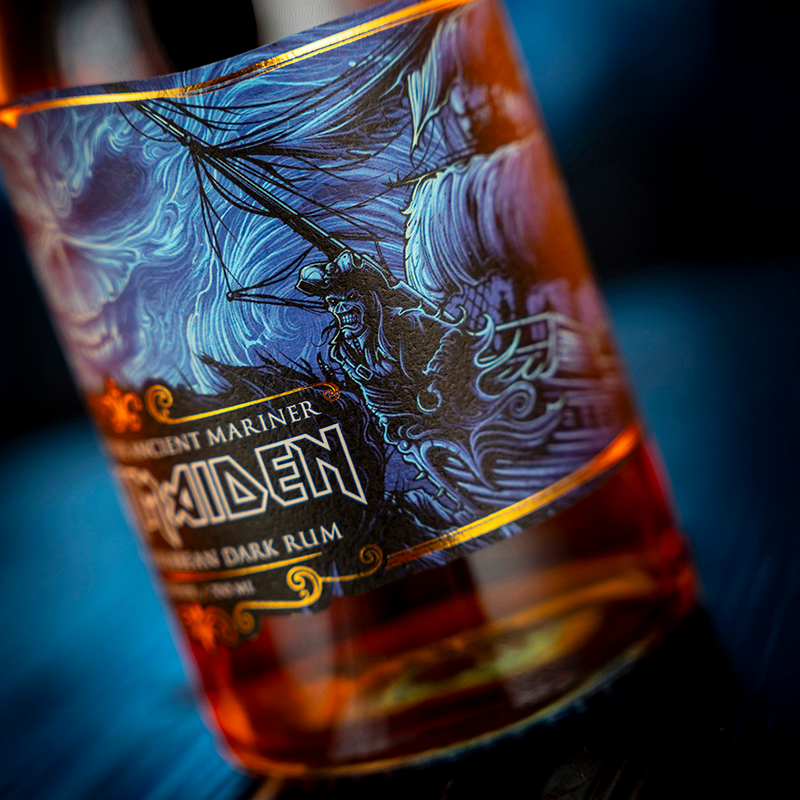 7340210410989 - Iron Maiden The Rum of the Ancient Mariner Caribbean Dark Rum 40% 07l
