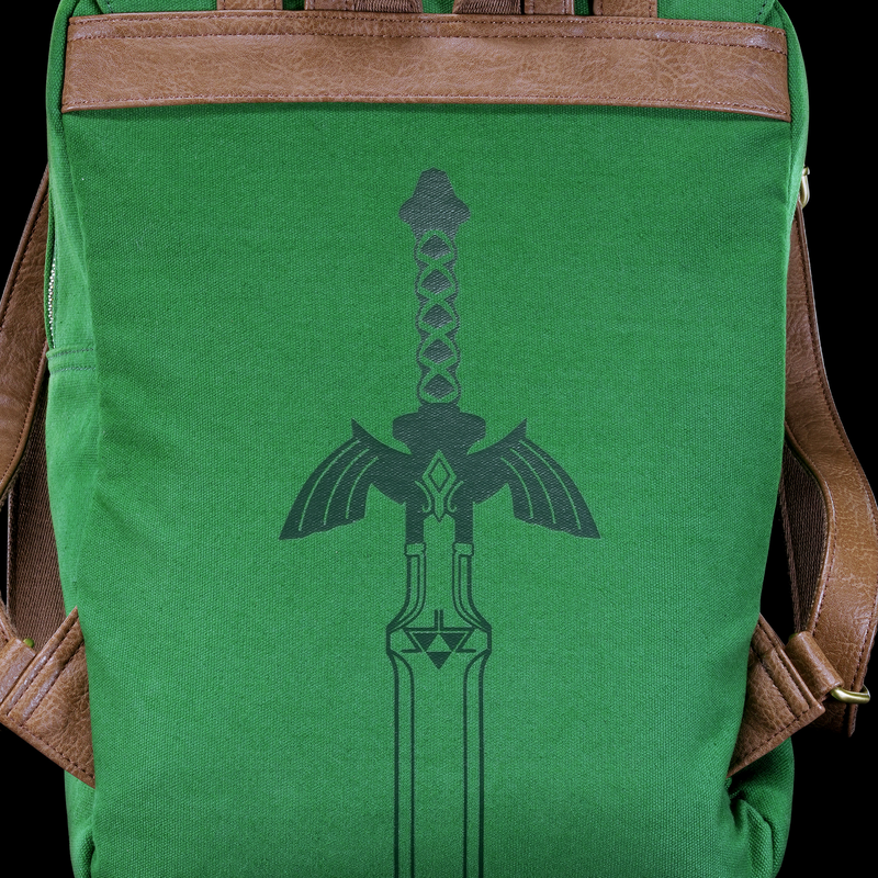 Thumbnail - The Legend Of Zelda Link Rucksack grün