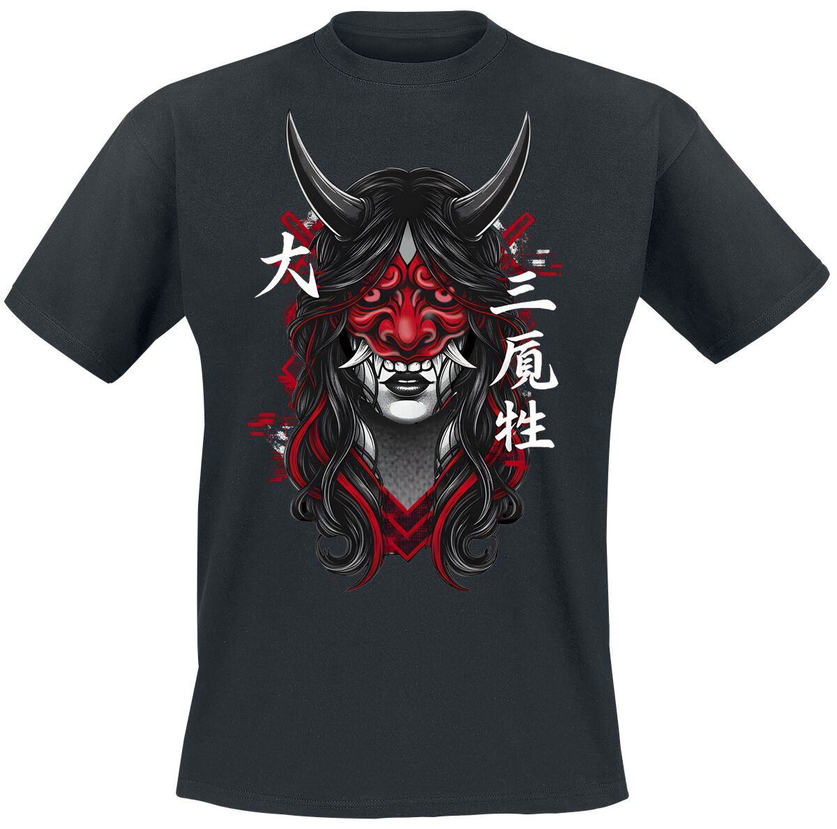 4068143431989 - Oni T-Shirt schwarz in 3XL