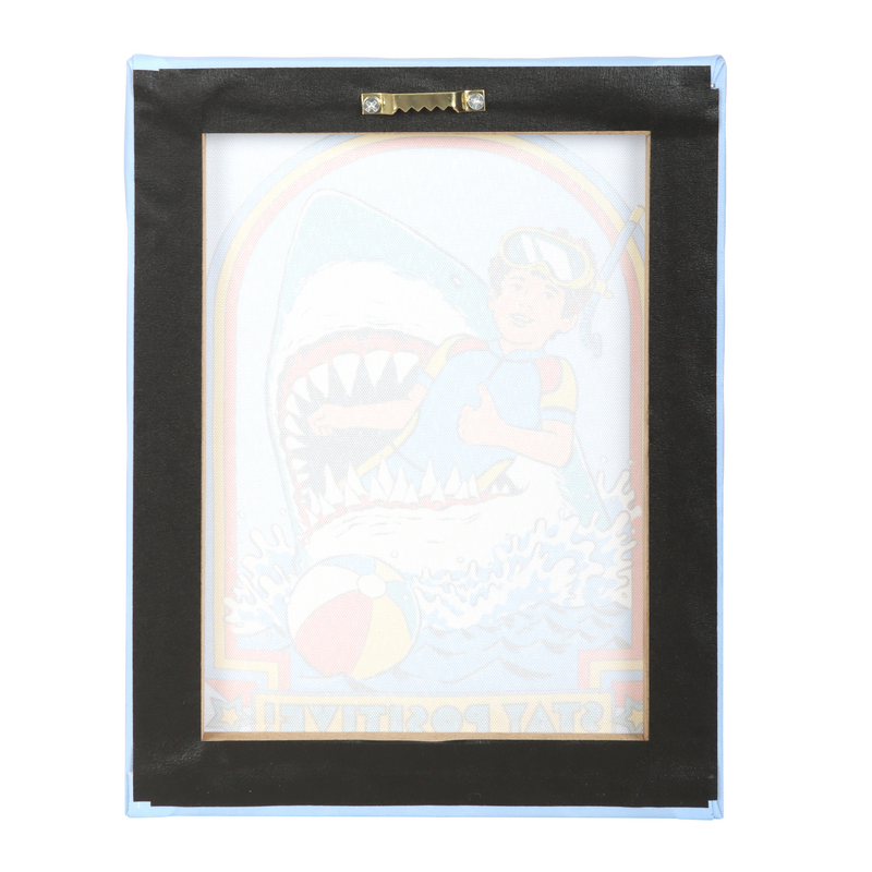 5056131171299 - Stay Positive Leinwandbild multicolor