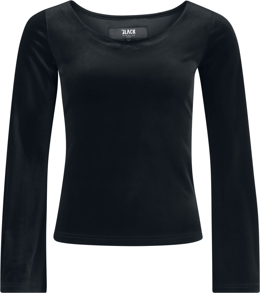 Black Premium by EMP Langarmshirt - My Obsidian Soul - S bis XXL - für Damen - Größe S - schwarz